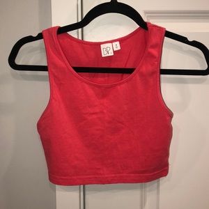 Fitted crop top